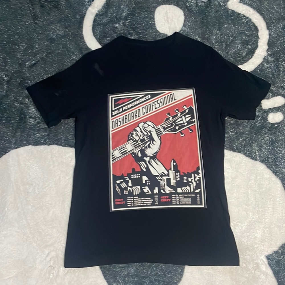 Dashboard Confessional Solo Performances Tour Tee
